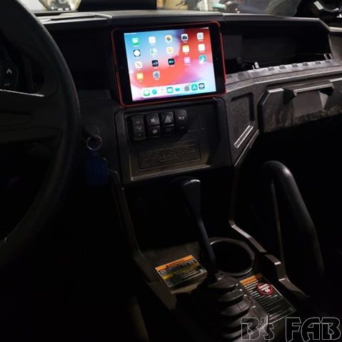 iPad / Tablet GPS mount for the Polaris General - B's Fab