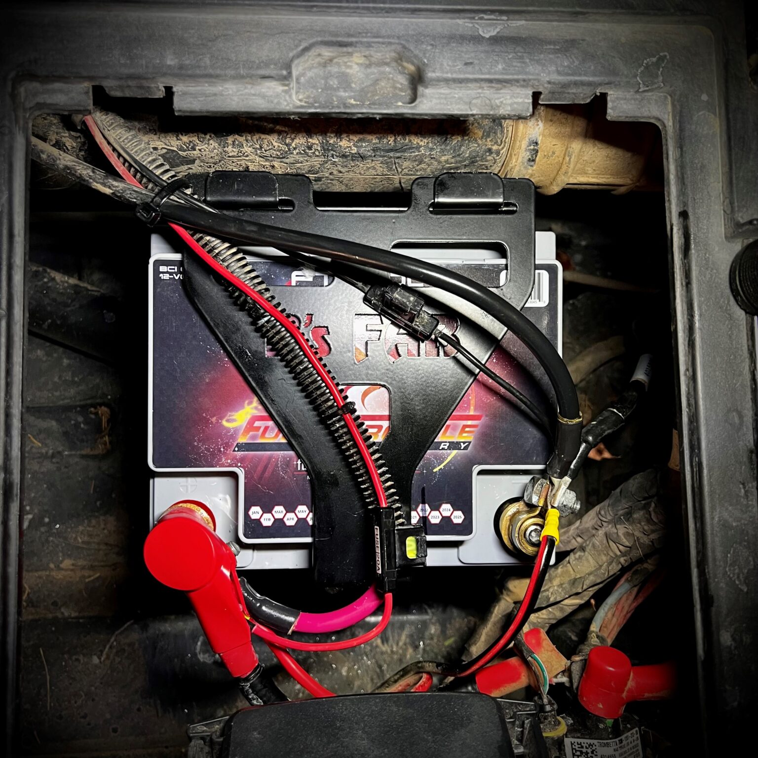 B’s FAB Battery Tray Kit B's Fab UTV