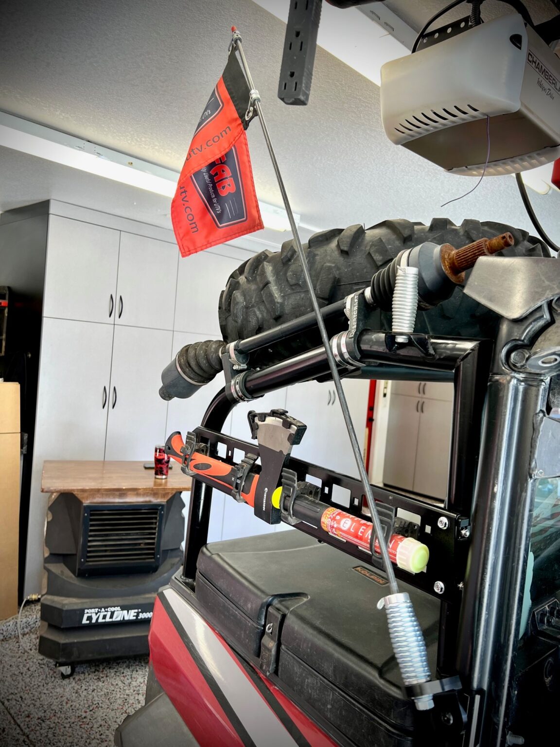 B’s FAB UTV ProFit Cage Whip / Accessory Mount B's Fab UTV